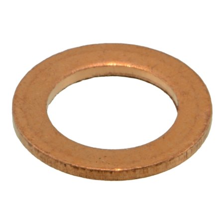 Midwest Fastener Sealing Washer, Fits Bolt Size M6 Copper, Copper Finish, 20 PK 34661